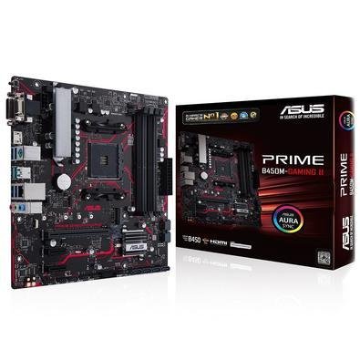 Placa Mãe Asus Prime B450m Gaming Ii Matx Am4 Ddr4 Dvi Hdmi D-sub Usb 3.1 M.2