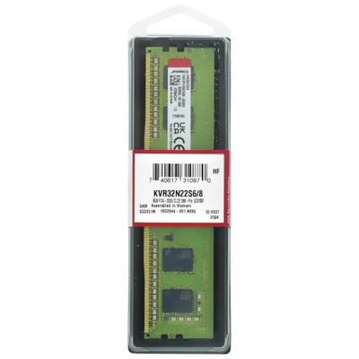 Memoria 8gb Ddr4 3200 Kingston Kvr32n22s68 KaBuM