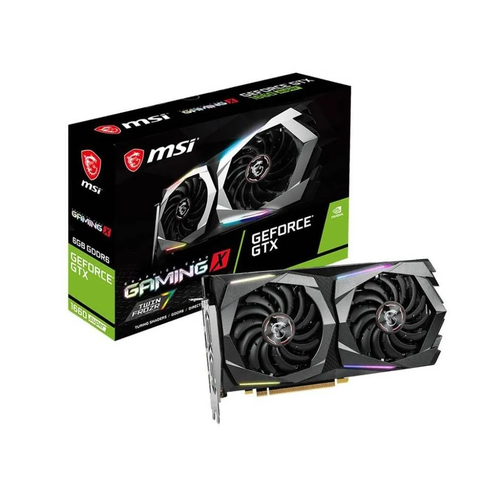 Placa De Vídeo Msi Gaming X GTX 1660 Super KaBuM