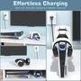 Carregador Dock 2 Controles Ps5 + Suporte Fone Headset Ps 3d