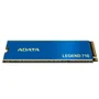 SSD Adata Legend 710, 512GB, M.2 2280 PCIe Gen3 x4 NVMe 1.4, Leitura 2400 Mb/s E Gravação 1600MB/s - Aleg-710-512gcs
