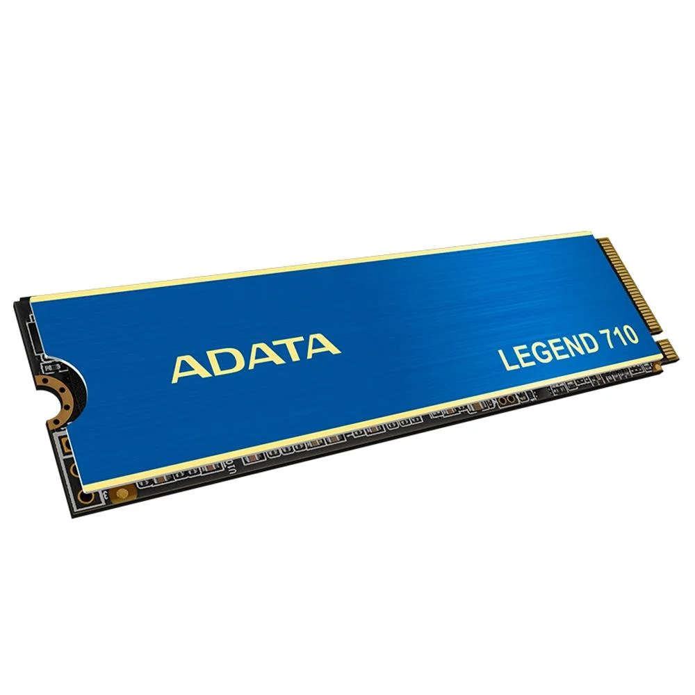 SSD Adata Legend 710, 512GB, M.2 2280 PCIe Gen3 x4 NVMe 1.4, Leitura 2400 Mb/s E Gravação 1600MB/s - Aleg-710-512gcs