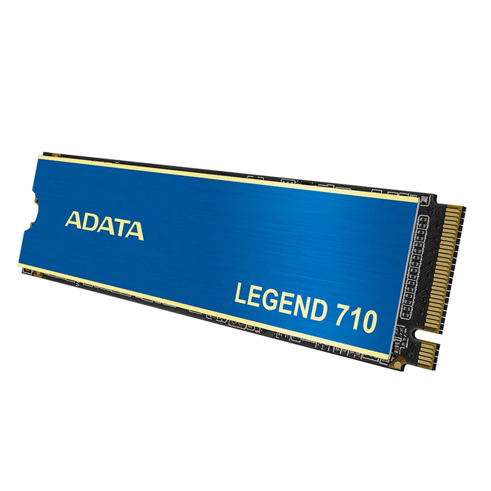 SSD Adata Legend 710, 512GB, M.2 2280 PCIe Gen3 x4 NVMe 1.4, Leitura 2400 Mb/s E Gravação 1600MB/s - Aleg-710-512gcs