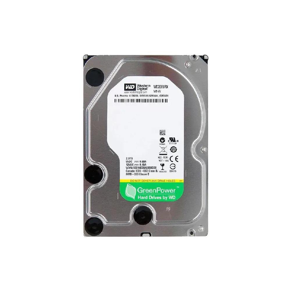 Hd 2tb Green Power 5400rpm Sata Western Digital