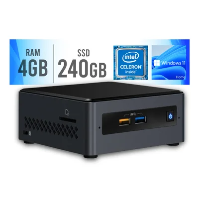 Mini Pc Intel Dual Core J4005 4gb Windows 11