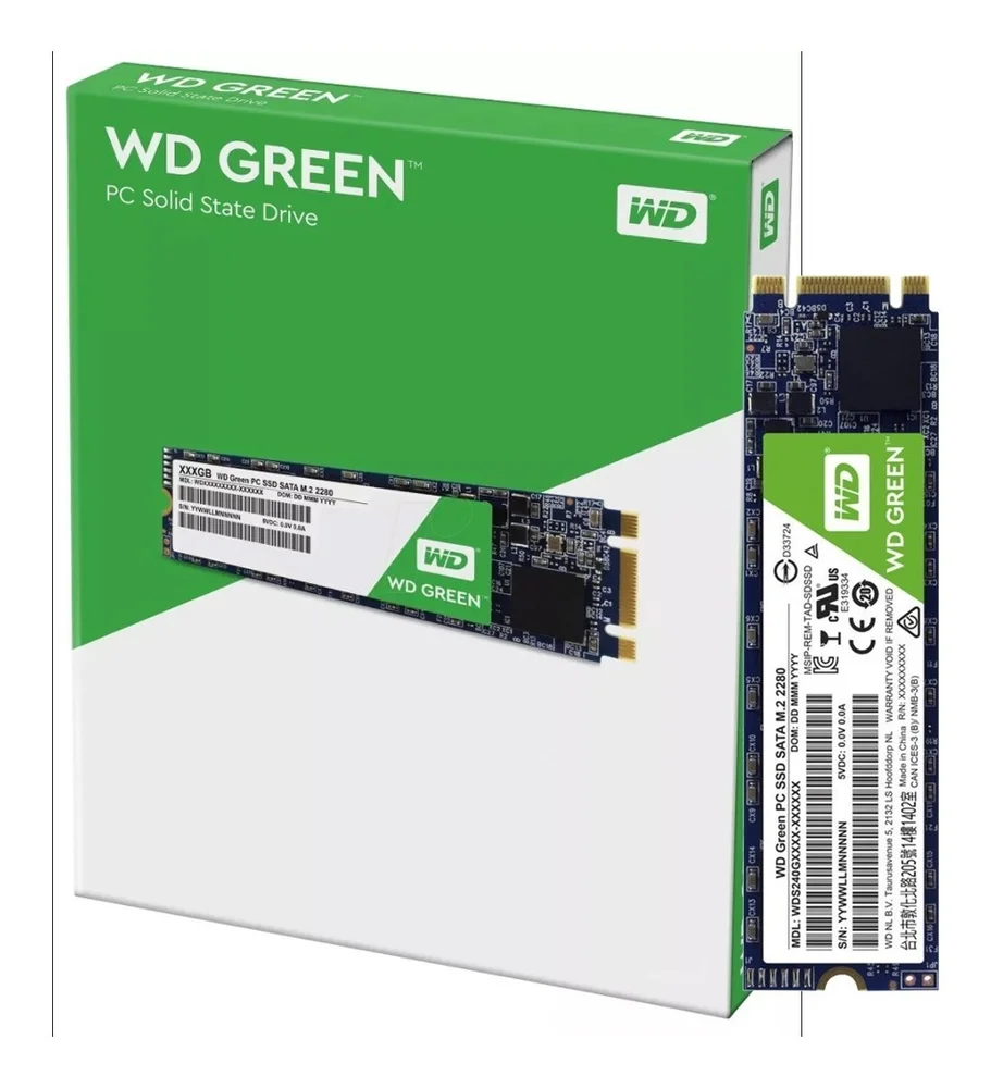 M.2 Sata 480gb WD Green Wds480g3g0b - view 6