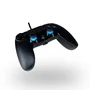 Controle Para Ps4 Ps3 E Pc, Dazz Quartum Dualshock, Com Entrada P2, Preto - D62000136.