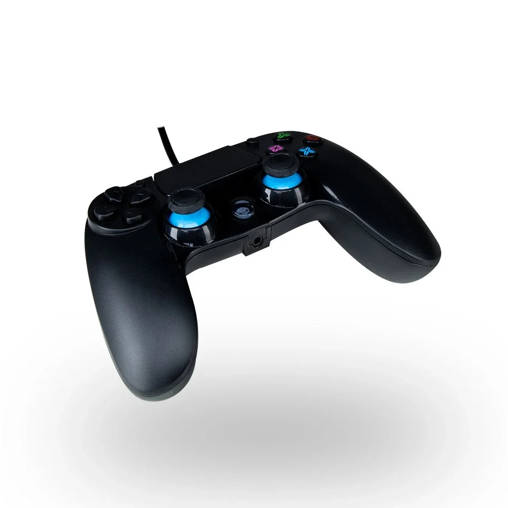 Controle Para Ps4 Ps3 E Pc, Dazz Quartum Dualshock, Com Entrada P2, Preto - D62000136. Controle Para Ps4 Ps3 E Pc, Dazz Quartum Dualshock, Com Entrada P2, Preto - D62000136.