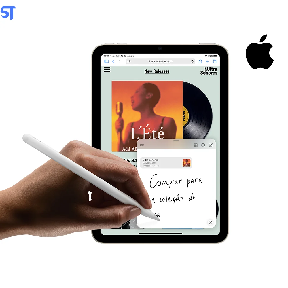 Lápis Digital Apple Pencil Touch Para Ipad KaBuM