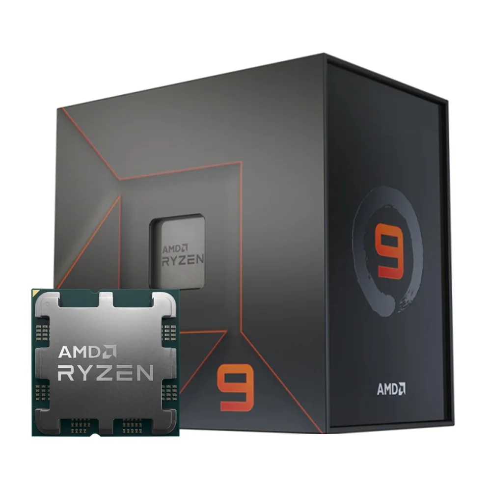 Processador AMD Ryzen 9 7900X, 4.70GHz (turbo 5.60GHz), Cache 76MB, AM5, Radeon Graphics Com Vídeo - 100-100000589WOF Processador AMD Ryzen 9 7900X, 4.70GHz (turbo 5.60GHz), Cache 76MB, AM5, Radeon Graphics Com Vídeo - 100-100000589WOF