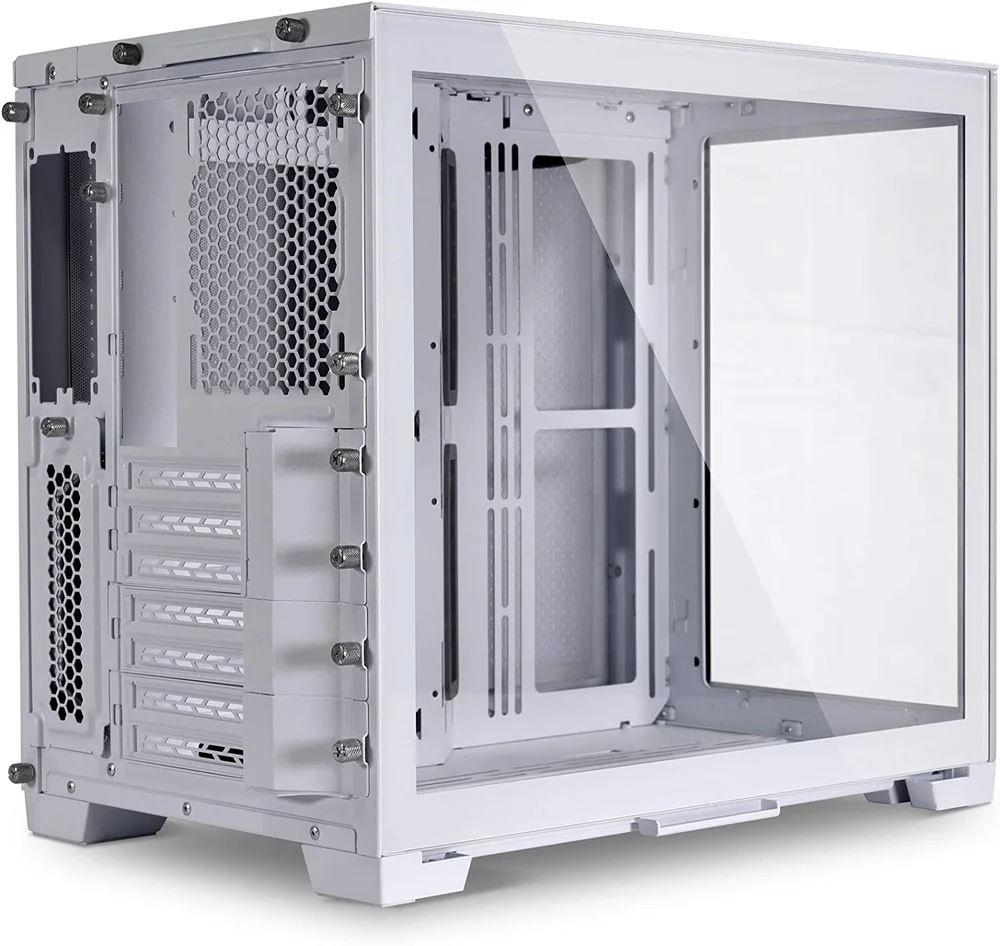 Gabinete Gamer Dynamic Mini, O11, Branco, Neve Gabinete Gamer Dynamic Mini, O11, Branco, Neve