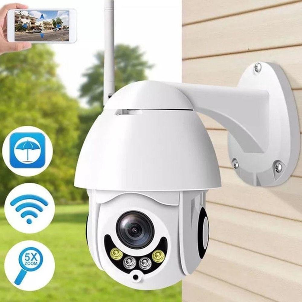 Camera Altomex Ip Wifi Dome Rastreamento Humano Auto Track Visão Noturna A Prova D'água
