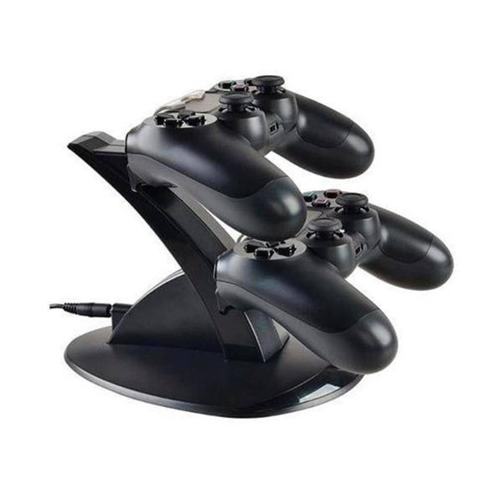 Suporte de Carregamento Fy, para Controle de PS4, Preto