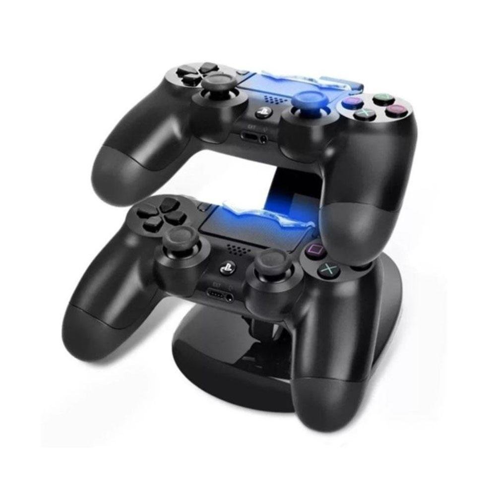 Suporte de Carregamento Fy, para Controle de PS4, Preto