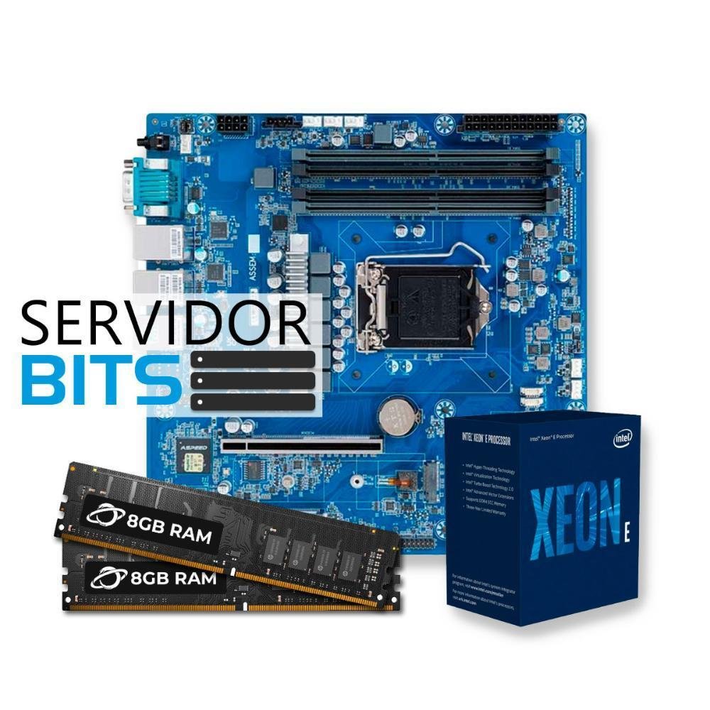 Kit Upgrade - Intel Xeon + Gigabyte + Memória | KaBuM!