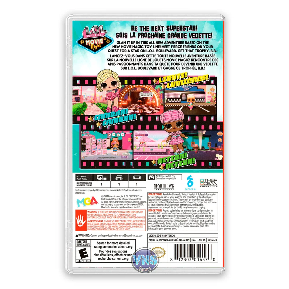 Lol Surprise! Movie Night - Switch Lol Surprise! Movie Night - Switch
