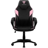 Cadeira Gamer Thunderx3 Ec1, Suporta Até 120kg, Cilindro De Gás, Almofadas, Preto E Rosa - 78233