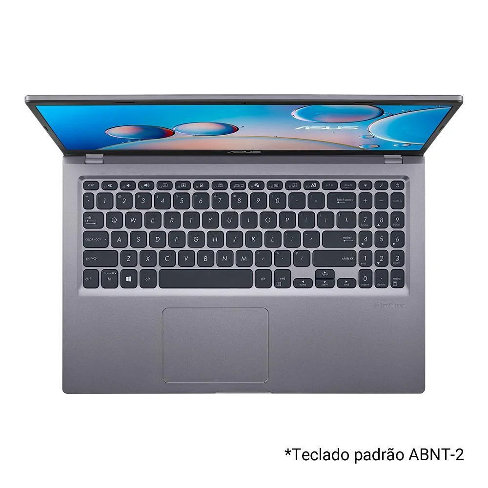 Notebook Asus, Intel Core i3 1005g1, 8GB, 256GB SSD, Tela De 15.6 HD, Cinza - X515ja-br2751w Notebook Asus, Intel Core i3 1005g1, 8GB, 256GB SSD, Tela De 15.6 HD, Cinza - X515ja-br2751w
