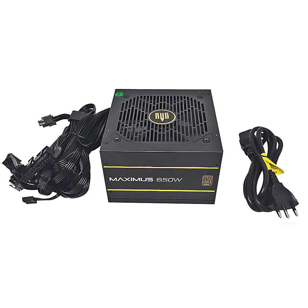 Fonte Maximus Real, 650w, Revenger, 80plus Fonte Maximus Real, 650w, Revenger, 80plus