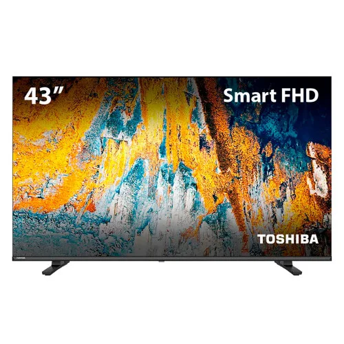 Smart Tv Toshiba Tb017, 43 Polegadas, LED, FHD, HDMI E USB, Wi-Fi, Sist. Op. Vidaa - 43v35kb