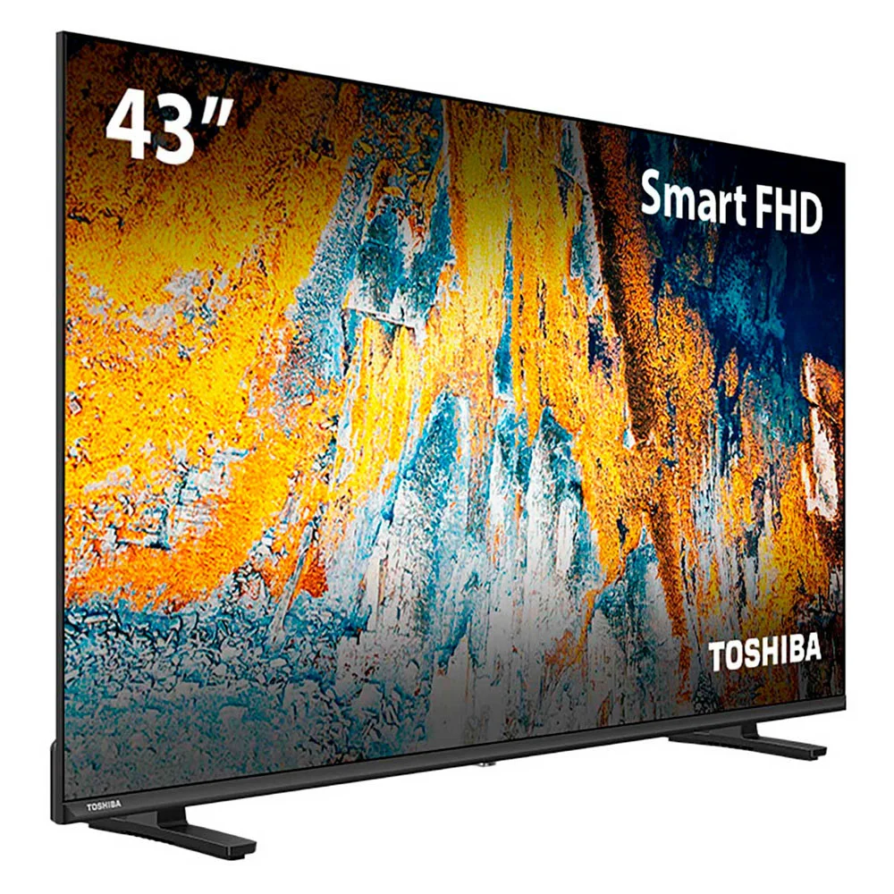 Smart Tv Toshiba Tb017, 43 Polegadas, LED, FHD, HDMI E USB, Wi-Fi, Sist. Op. Vidaa - 43v35kb
