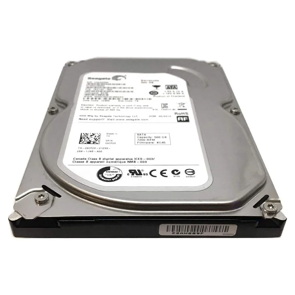HD Seagate 500GB Barracuda 7200RPM SATA 3 KaBuM