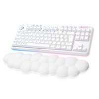 Teclado Gamer Mecanico Logitech G715, Tactile Sem Fio, RGB - Branco