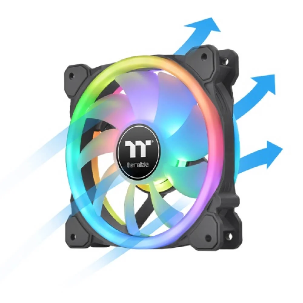 Cooler Swafan 12 RGB, Radiator Fan Tt, Premium Edition 3 Pack - Cl-f137-pl12sw-a Cooler Swafan 12 RGB, Radiator Fan Tt, Premium Edition 3 Pack - Cl-f137-pl12sw-a