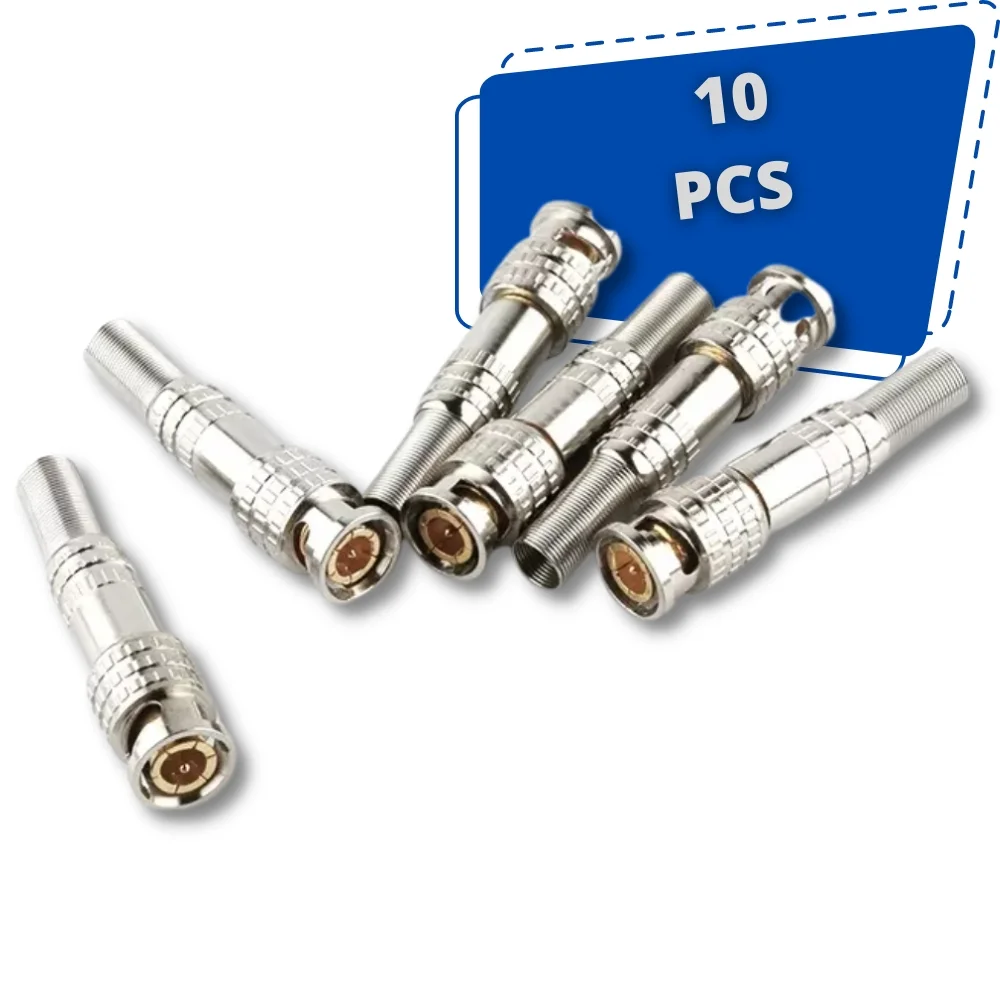 MASPRO アンプ AC 100V BNC端子 10 Conector Bnc Macho Imbracom KaBuM