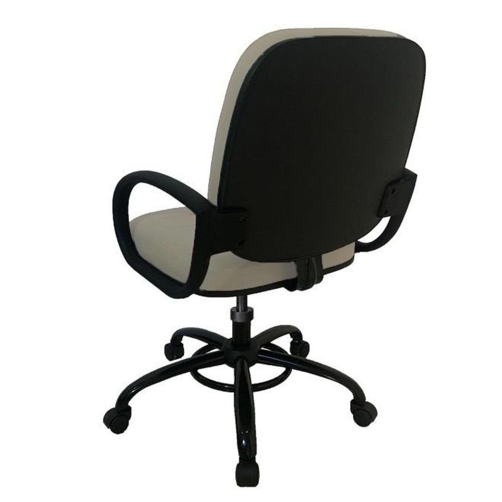 Cadeira Office Design Office Plus Size Até 140 Kg, Cinza