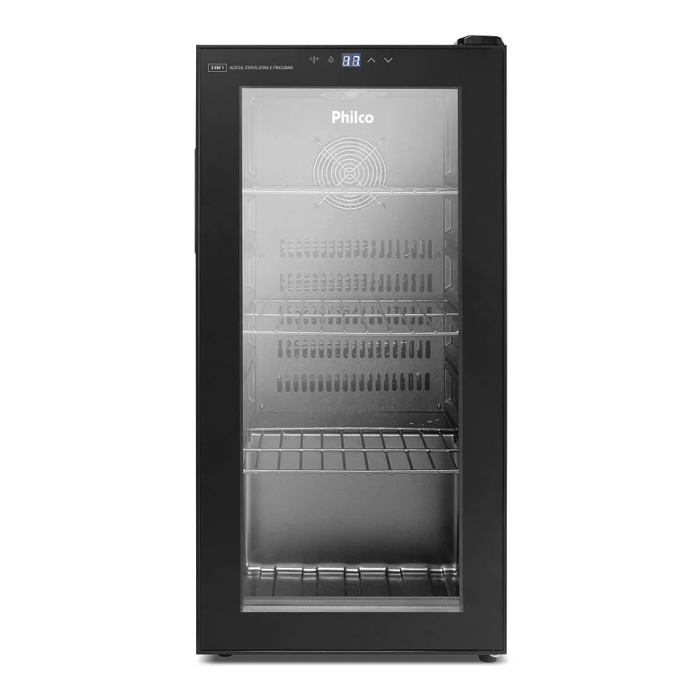 Cervejeira Philco Pcv142p 91 Litros 3 Em 1 Adega, Cervejeira E Frigobar 127v