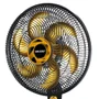 Ventilador De Coluna Mallory Chronos, 40cm, 127V, Preto E Dourado