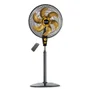 Ventilador De Coluna Mallory Chronos, 40cm, 127V, Preto E Dourado