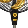 Ventilador De Coluna Mallory Chronos, 40cm, 127V, Preto E Dourado