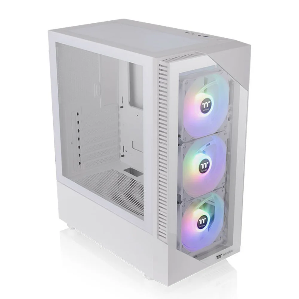 Gabinete Thermaltake View 200 TG, Mid Tower, ArGB, Snow - Ca-1x3-00m6wn-00 Gabinete Thermaltake View 200 TG, Mid Tower, ArGB, Snow - Ca-1x3-00m6wn-00