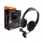 Fone De Ouvido, Headphone Para Jogos Com Microfone P3 - Azul