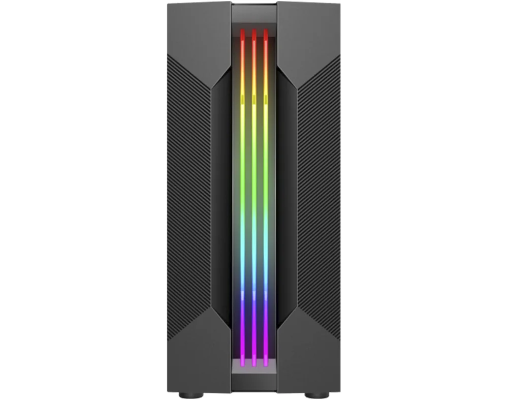 Gabinete Gamer K-mex, Cg-01a9, Bifrost, 6 Led RGB, Preto - Cg01a9rh0010b0x Gabinete Gamer K-mex, Cg-01a9, Bifrost, 6 Led RGB, Preto - Cg01a9rh0010b0x