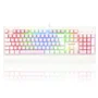 Teclado Mecânico Gamer Redragon Kala, RGB, Switch Blue Rosa Com Branco, abnt2 - K557pw