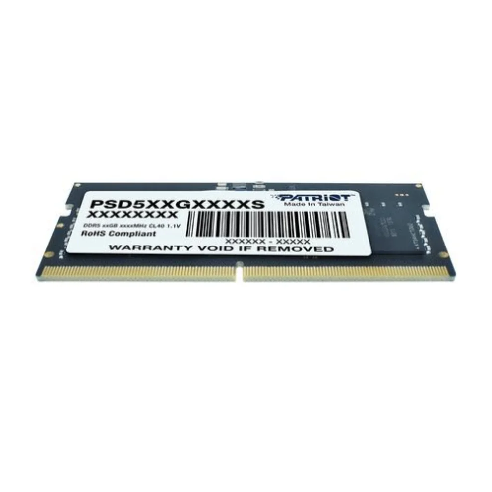 Memória Sodimm Patriot Signature, 32GB DDR5, 4800mhz, Para Notebook - Psd532g48002s