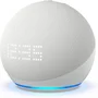 Echo Dot 5ª Geração Amazon, Com Relógio, Smart Speaker Com Alexa, Branco