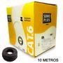 10 Metros De Cabo Rede CAT6 Sohoplus Furukawa, 100% Cobre, Cor:preto
