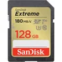 Cartão Sdxc 128GB, Sandisk Extreme 4k 180mb/s Uhs-i, V30, U3,Classe 10
