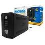 Nobreak 1200va Nhs Compact Plus 4, Bivolt Aut, S/220v, Bat. 2x7ah/12v, 8 Tomadas - 90.c1.a01201