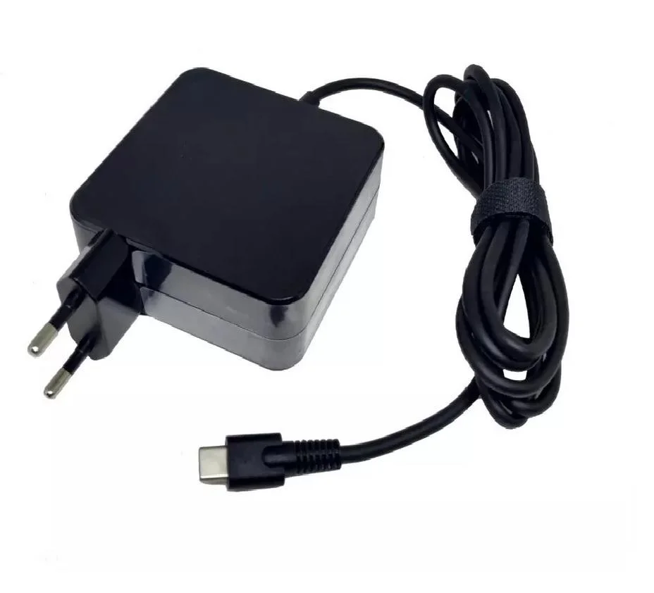 Fonte Carregador Para Ultrabook Lenovo, Dell, Hp, Asus, Acer, Type-C, USB-C, 65w