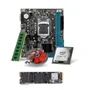Kit Upgrade com Placa Mãe H310 + Processador I7 8700 + Memória 16GB DDR4 + Cooler + M2 512