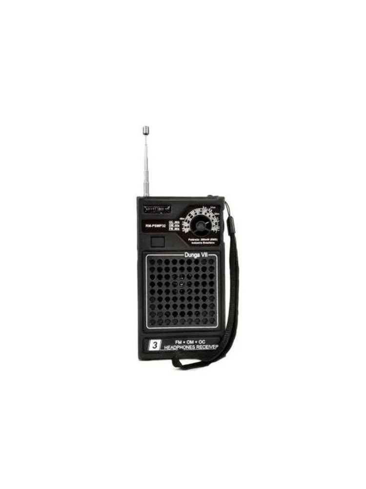Rádio Portátil Motobras, Preto - Rm-psmp32 Rádio Portátil Motobras, Preto - Rm-psmp32