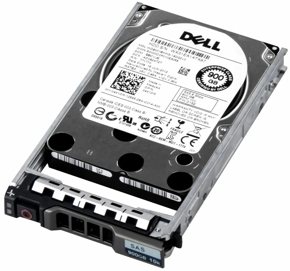 HD Dell 900GB Sas 25 04x1dr KaBuM