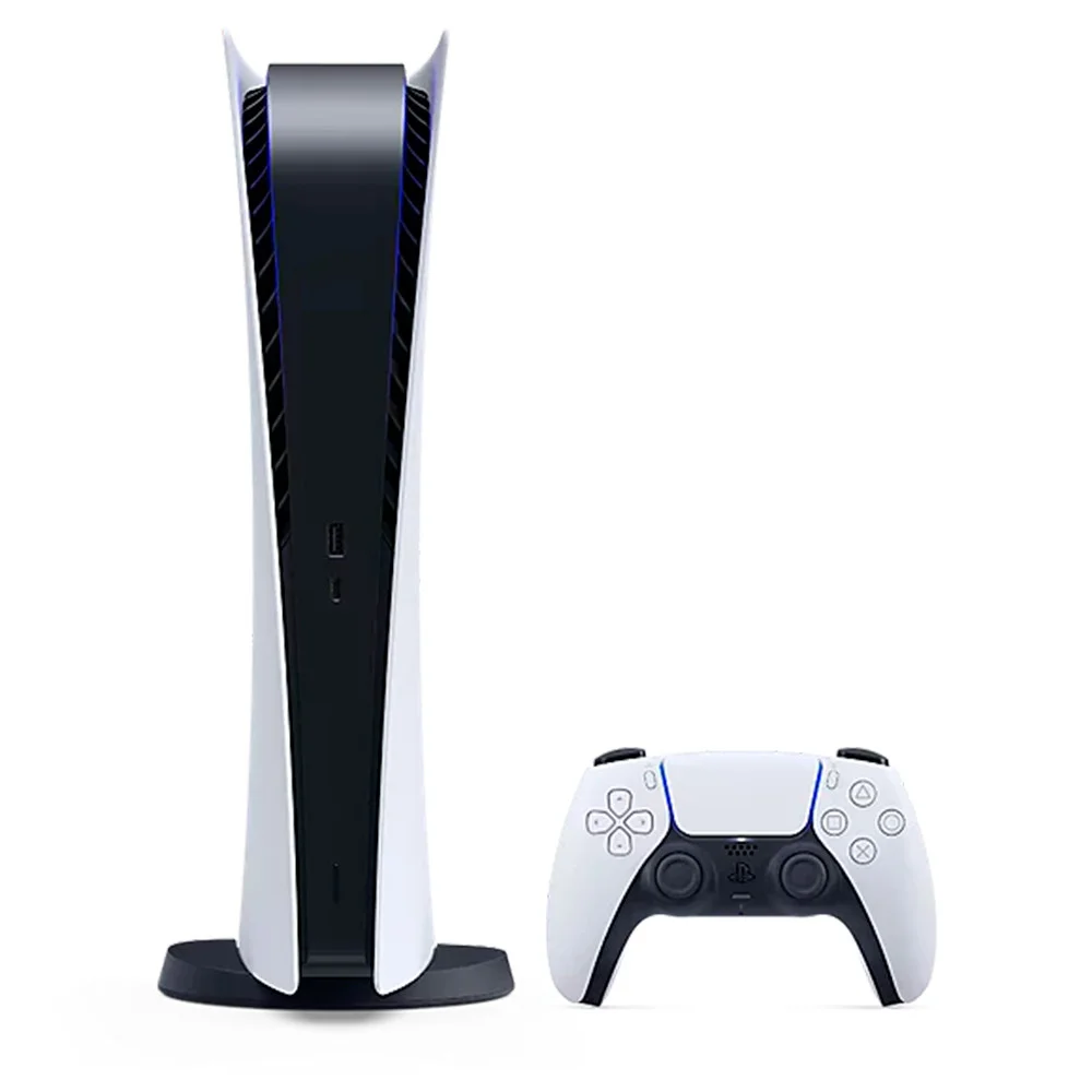Console Playstation 5, SSD 825GB, Controle Sem Fio Dualsense, Edição Digital + God Of War Ragnarök, Branco Console Playstation 5, SSD 825GB, Controle Sem Fio Dualsense, Edição Digital + God Of War Ragnarök, Branco