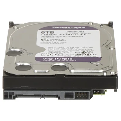 Western Digital WD Purple 6TB ③ HD-WD-Purple-Surveillance-6TB-