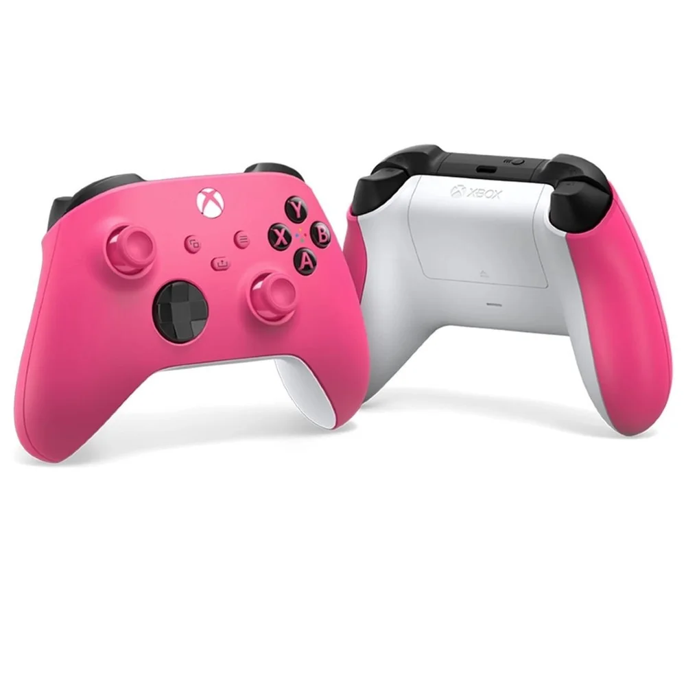 Controle Microsoft Sem Fio, Bluetooth, Plug P2, Edição Especial Deep Pink - Xbox Series X / S, One, Windows 10, Android E Ios Controle Microsoft Sem Fio, Bluetooth, Plug P2, Edição Especial Deep Pink - Xbox Series X / S, One, Windows 10, Android E Ios